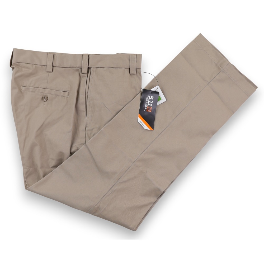 NWT 5.11 Tactical Pants Men 36x32 Khaki Covert Khaki 2.0 Tactical Chino Workwear